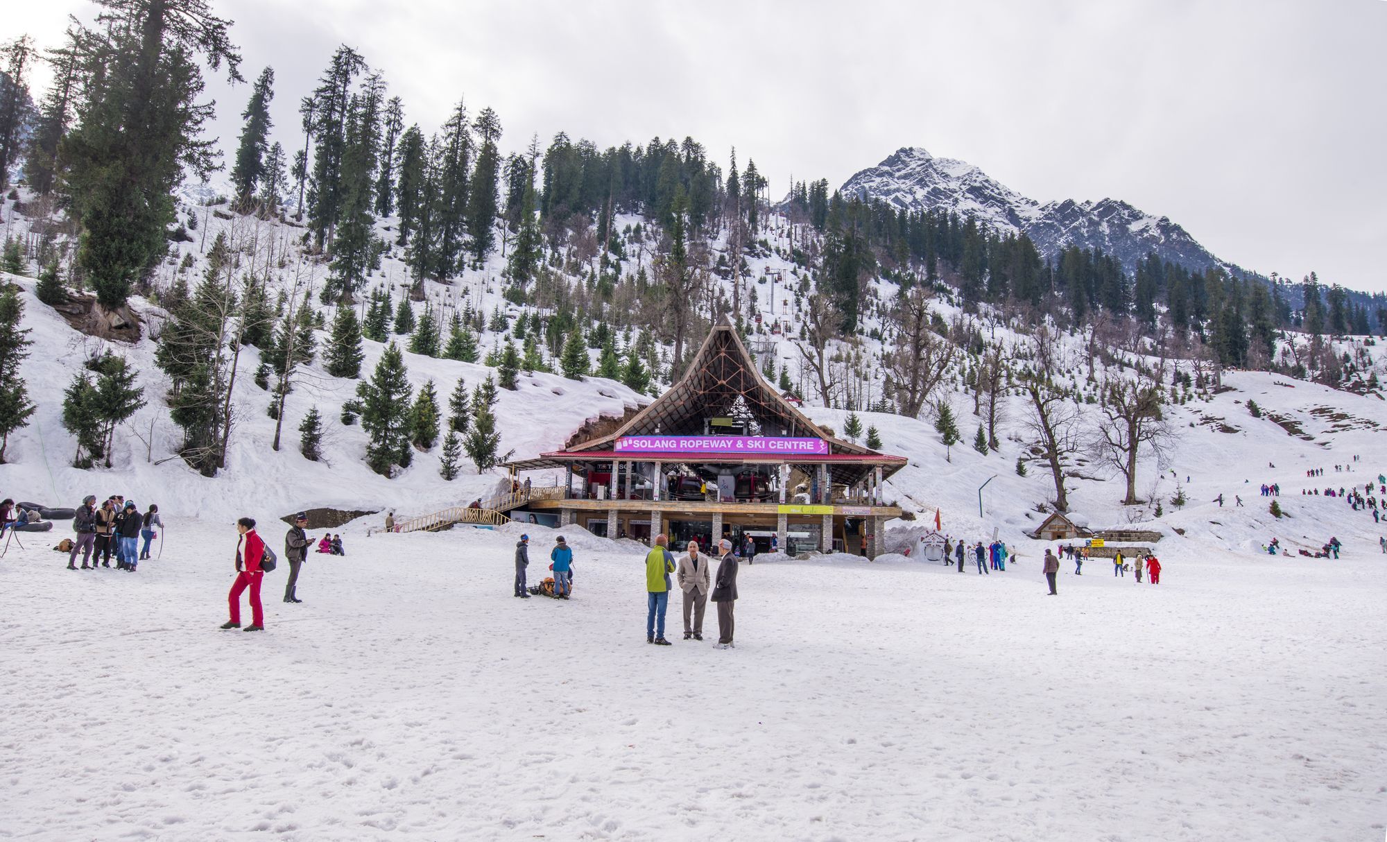 Solang Valley Resort Palchan Exterior foto