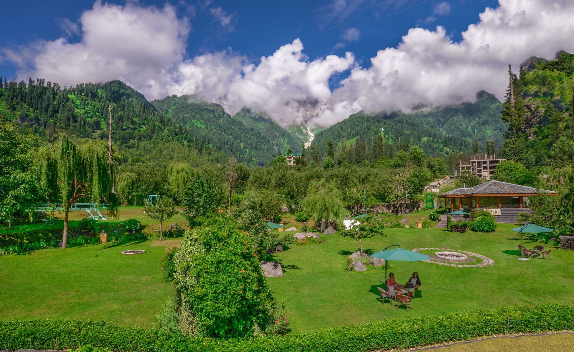 Solang Valley Resort Palchan Exterior foto